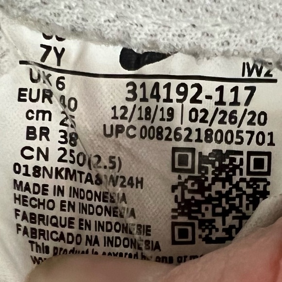 Nike Air Force 1 AF1 Low White DH2920-111 Boys Girls Youth Size 7Y Womens 8.5 - Picture 7 of 8